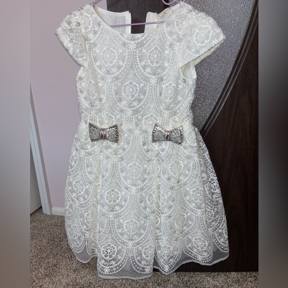 Dave & Bella White Floral Dress